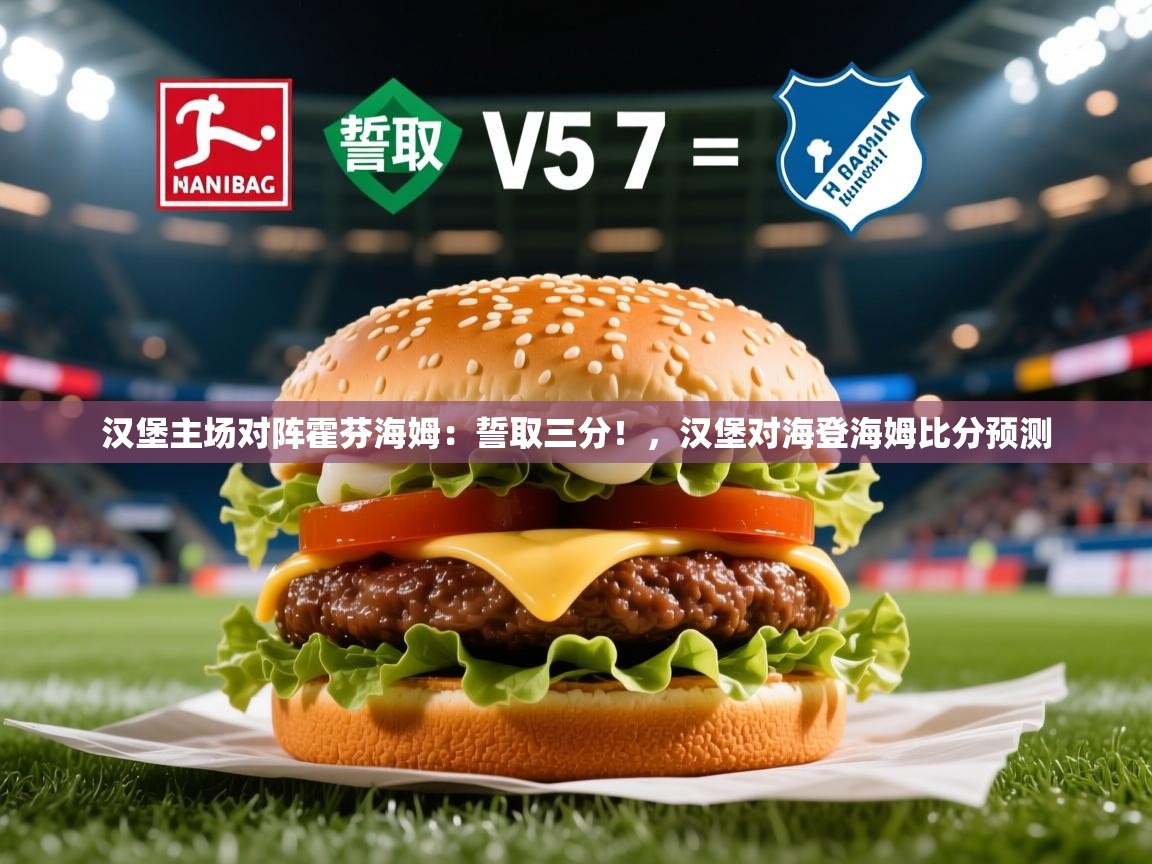 汉堡主场对阵霍芬海姆：誓取三分！，汉堡对海登海姆比分预测